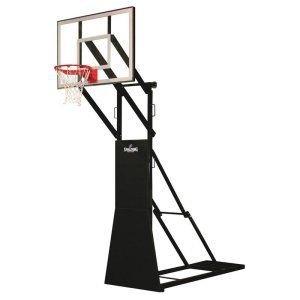 Street Tournament Side Court Portable Basketball Backstop from Spalding