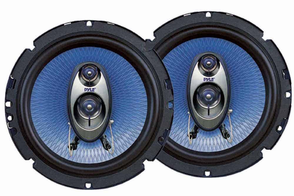 Pyle PL63BL 6.5-Inch 360-Watt 3-Way Speakers 