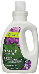 Seventh Generation Liquid Laundry 4x, Geranium Blossom and Vanilla Review