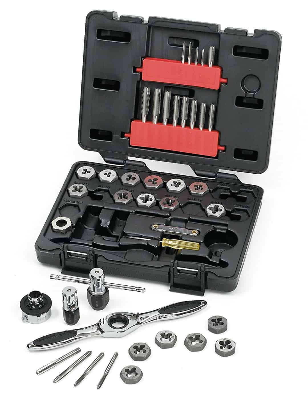 GearWrench 3886 Tap and Die 40 Piece Set Metric