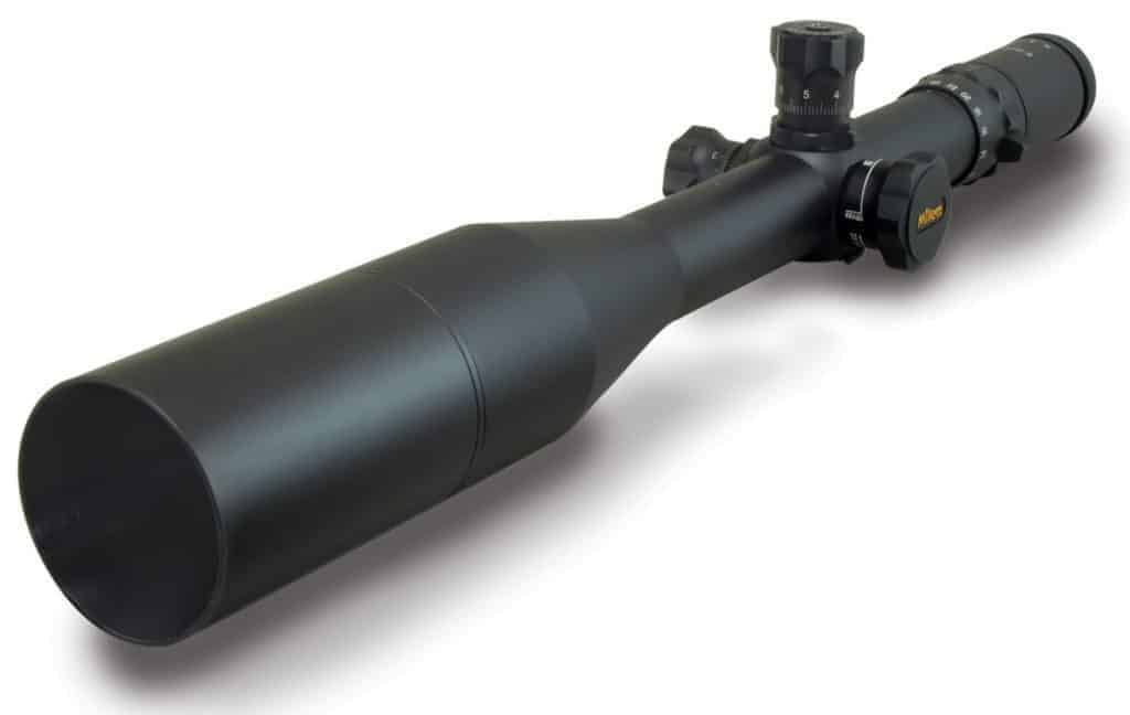 Millett 6-25 X 56 LRS-1 Illuminated Side Focus Tactical Riflescope (35mm Tube .25 MOA with Rings), Matte 