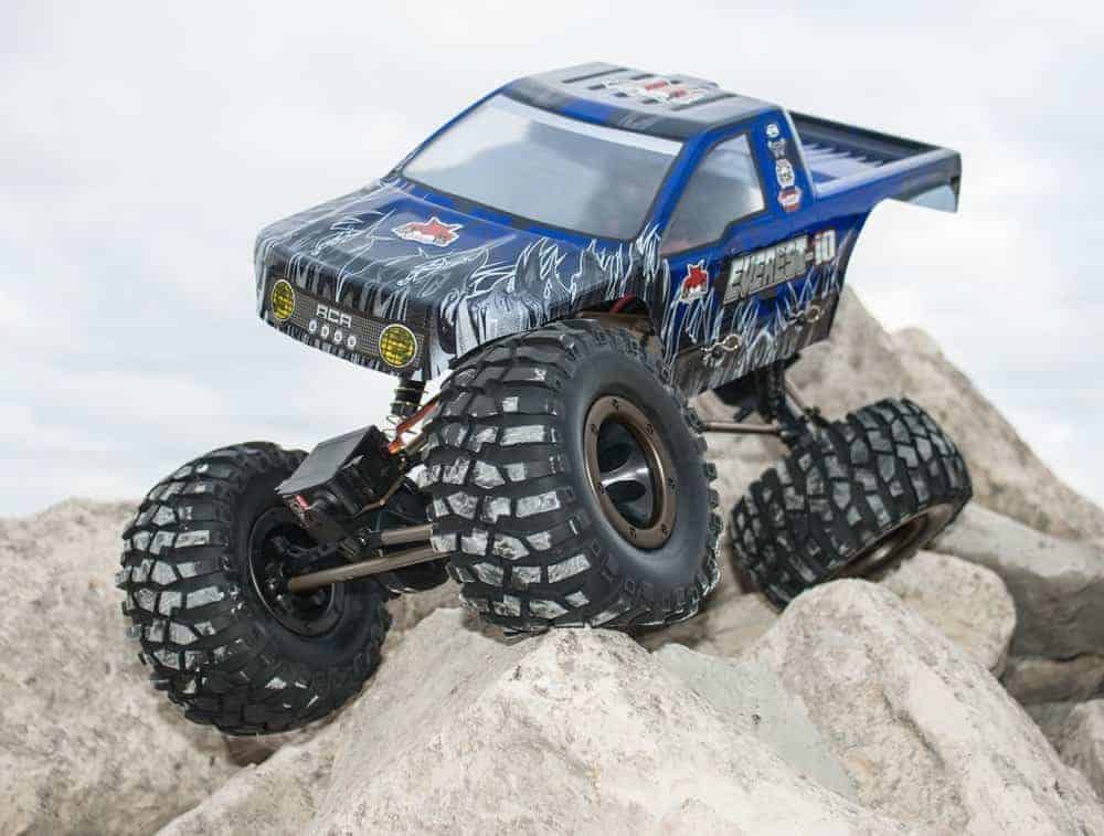 Redcat Racing Everest-10 Electric Rock Crawler with Waterproof Electronics, 2.4Ghz Radio Control (1/10 Scale), Blue 