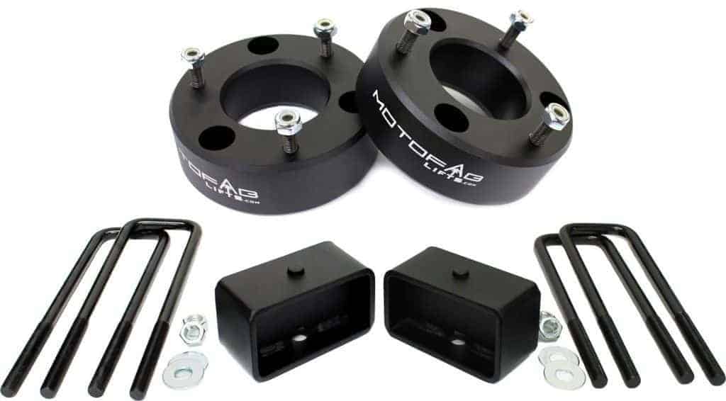 MotoFab Lifts CH-3F-2R 3" Front and 2" Rear Leveling lift kit for 2007-2016 Chevy Silverado Sierra GMC 